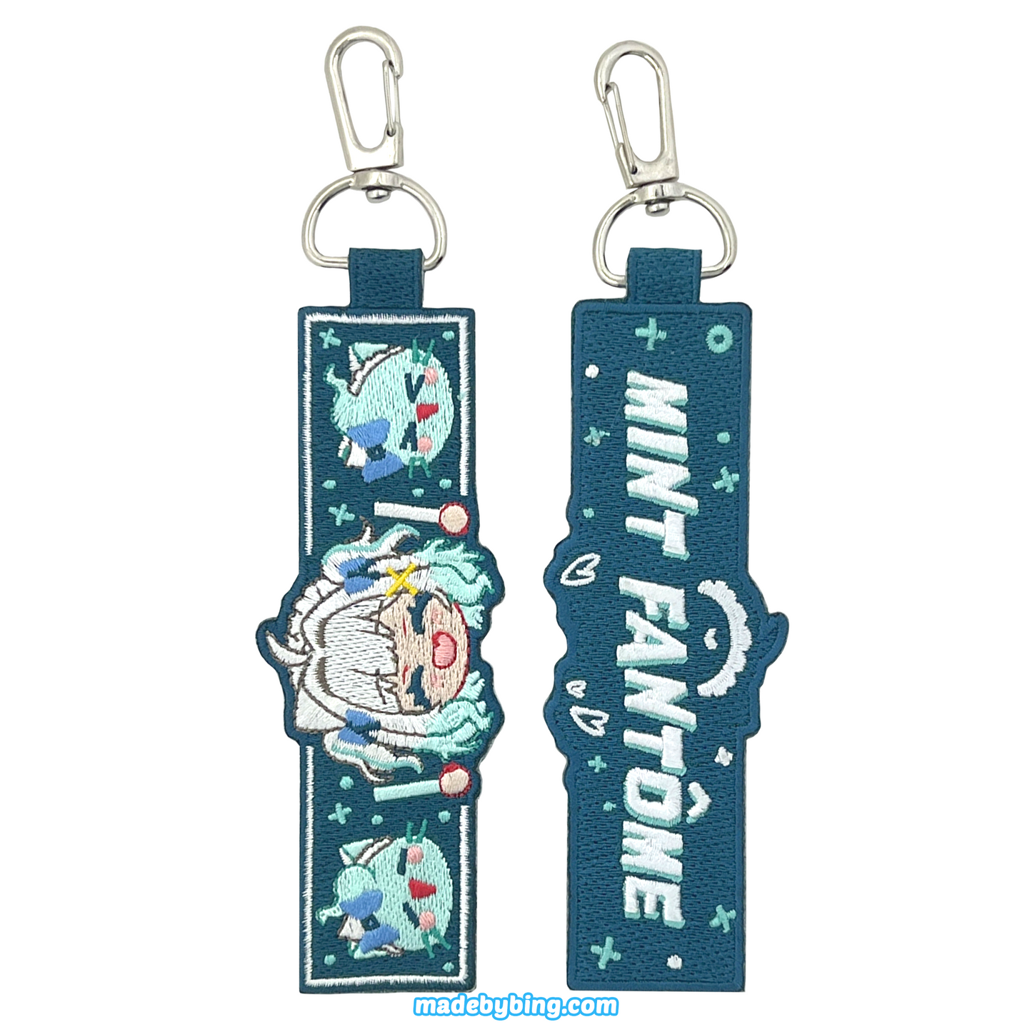 Mint Fantome Embroidered Jet Tag