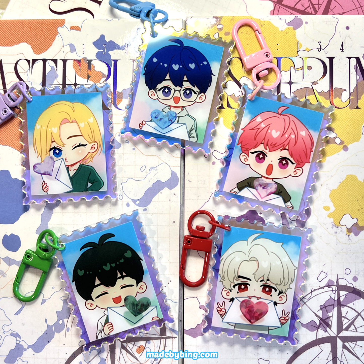 PLAVE Way 4 Luv Stamp Charms