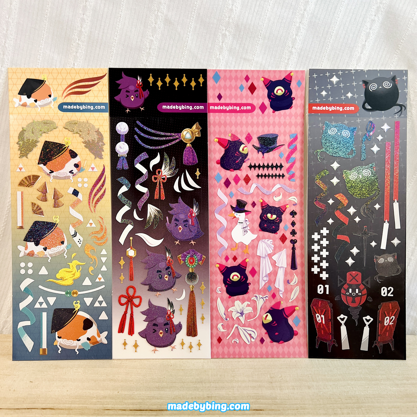 HoloTEMPUS Vanguard Deco Stickers!