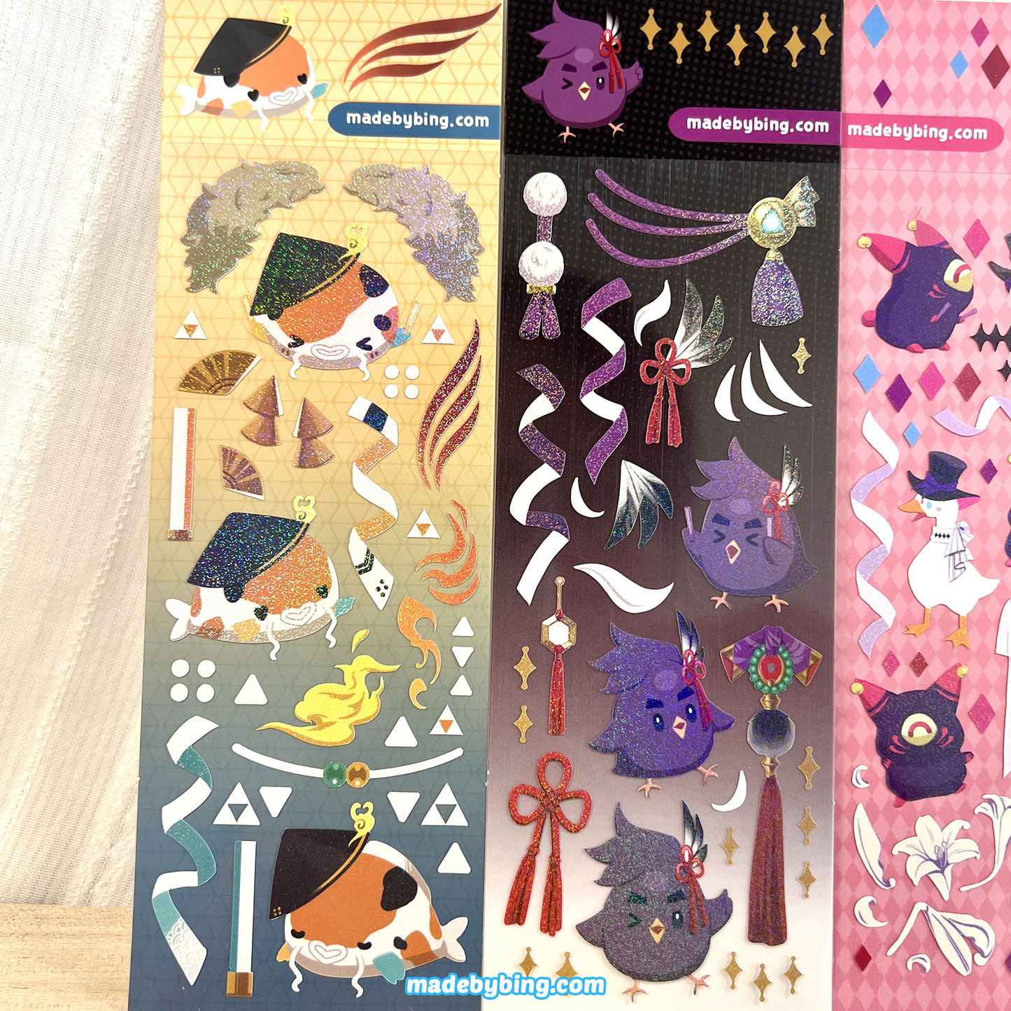 HoloTEMPUS Vanguard Deco Stickers!