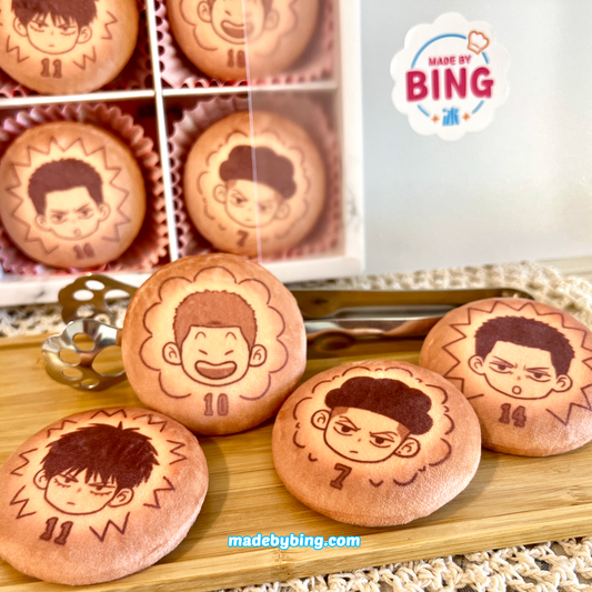 Slam Dunk Cookie Badges