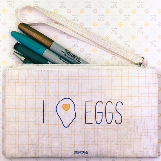 I Love Eggs Pouch
