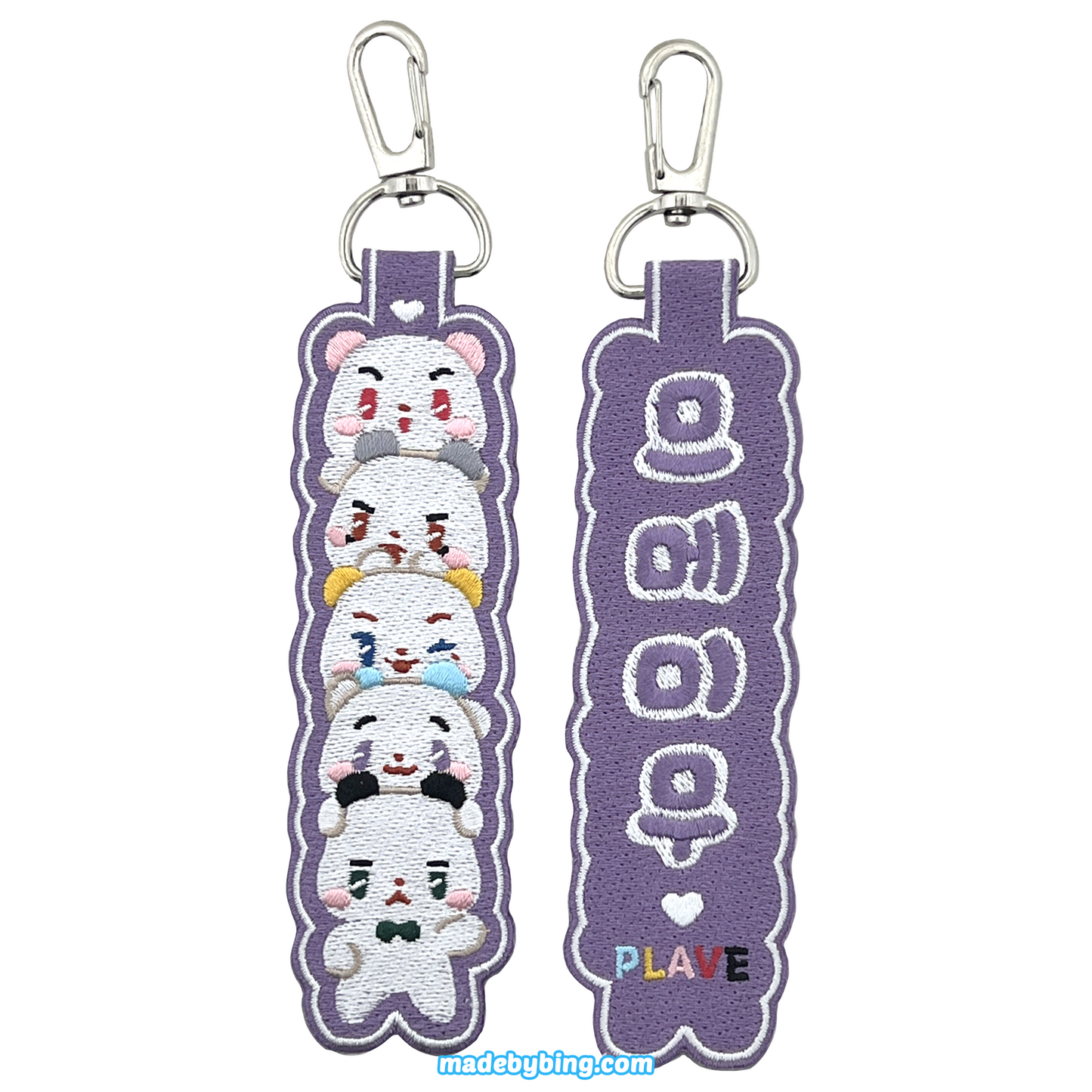 PLAVE Embroidered Jet Tags