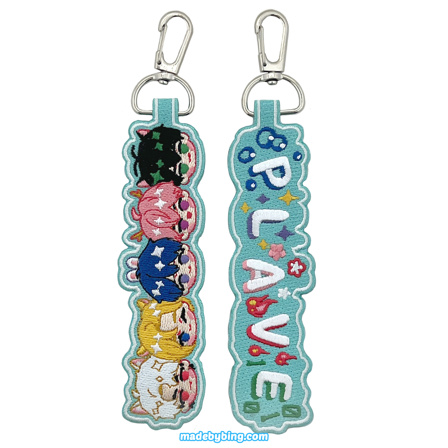 PLAVE Embroidered Jet Tags