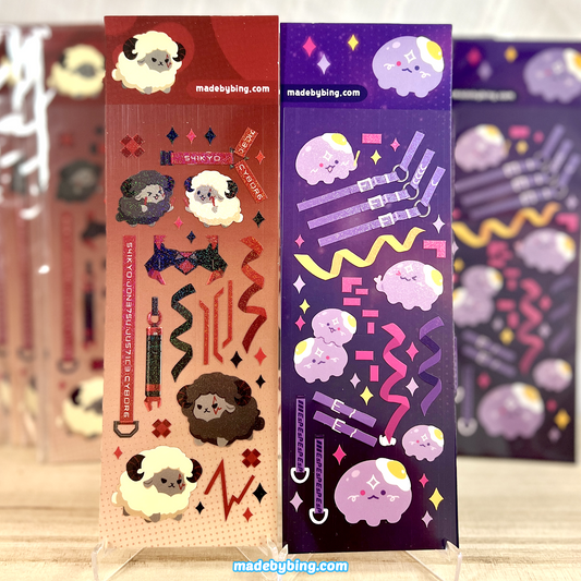 NijiEN Uki and Fulgur Deco Stickers!