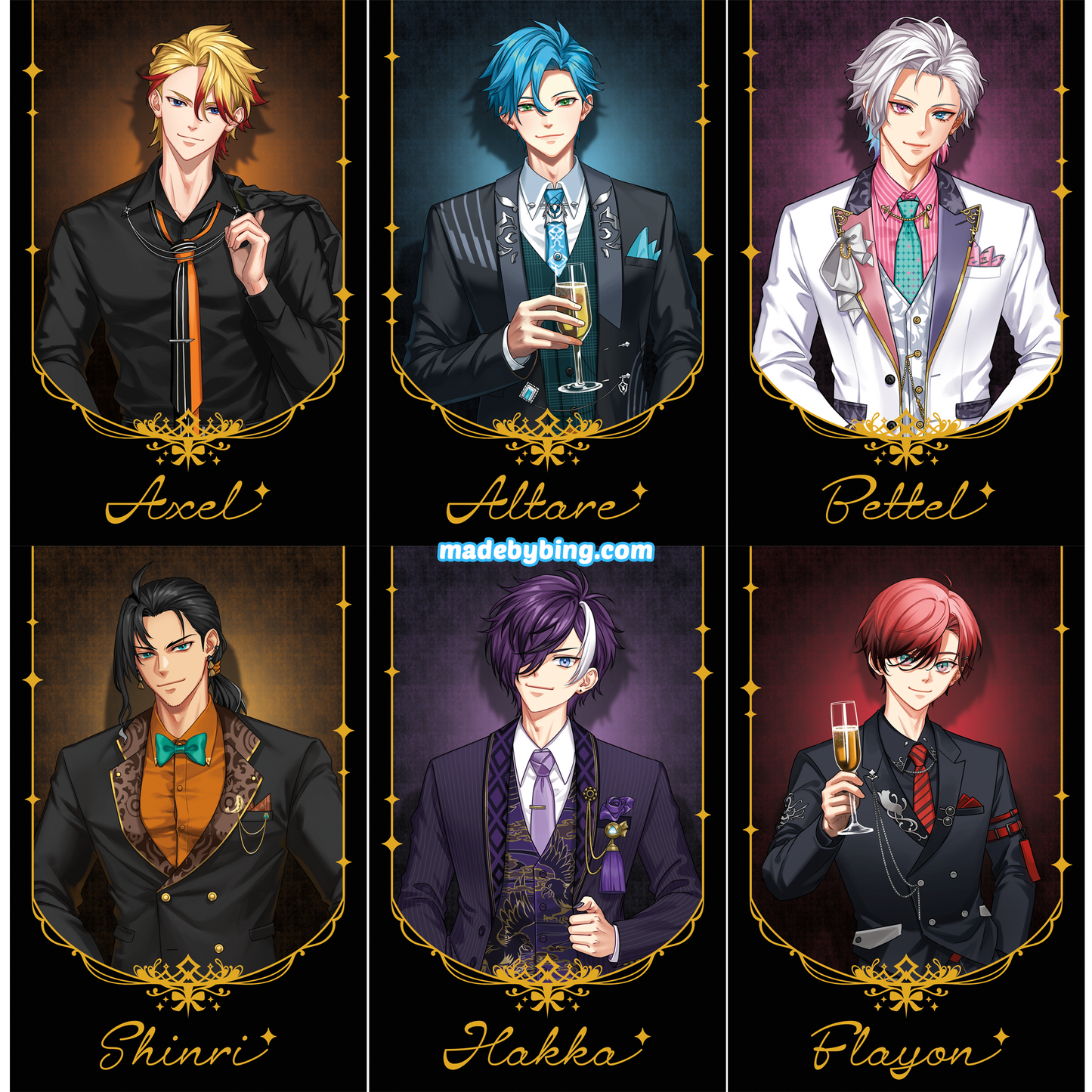 HoloTEMPUS Gala Gold Foil Prints