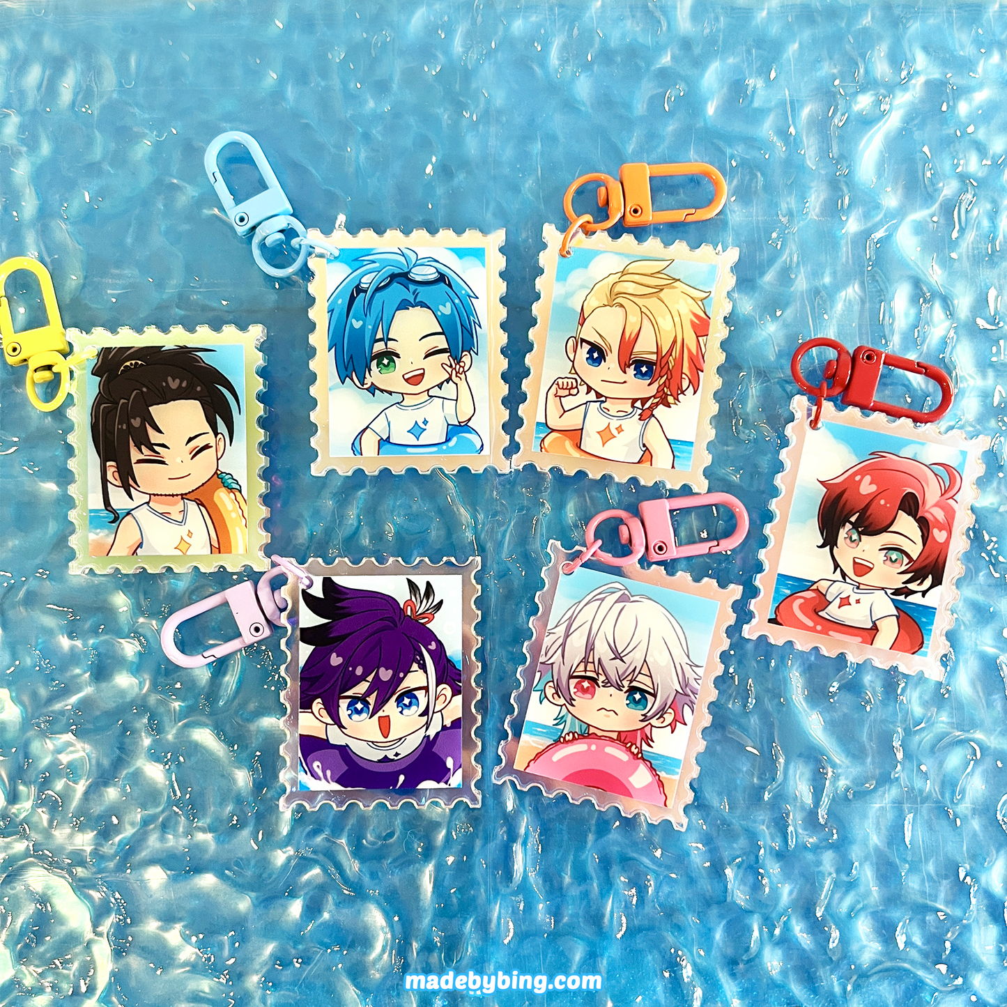 HoloTEMPUS Stamp Charms