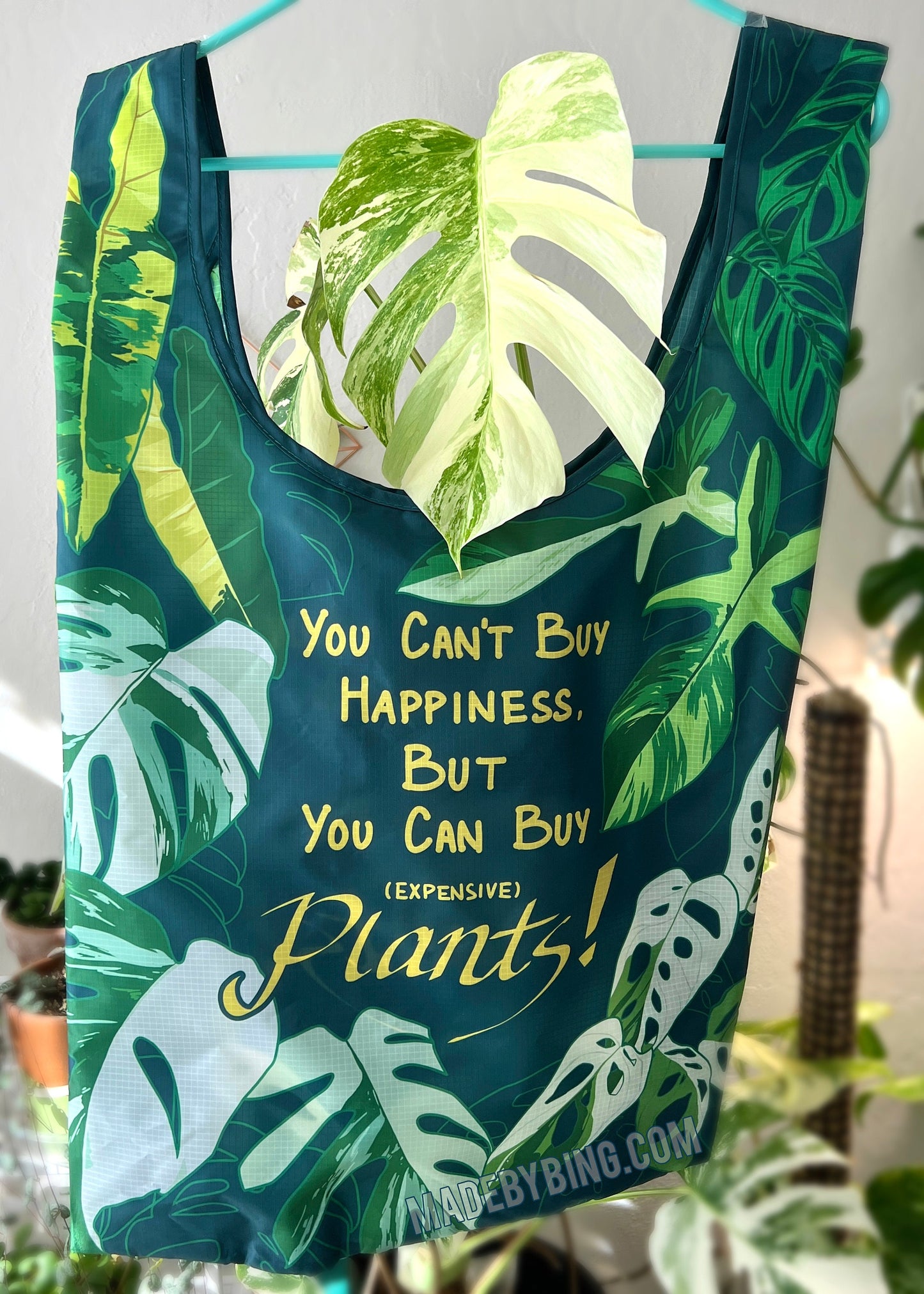 Rare House Plants Reusable Shopping Bag