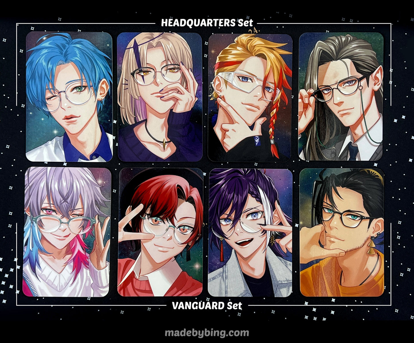 HoloTEMPUS Photocards - Glasses Theme